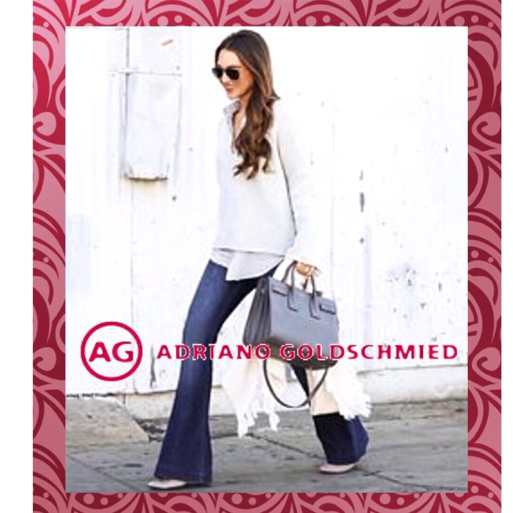 AG Farrah 70’s Bell Bottom, High Rise Jeans